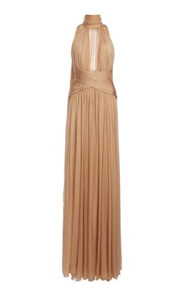 Zuhair Murad Zuhair Murad WrapDetailed SilkChiffon Maxi Dress