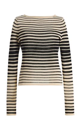 Zulu & Zephyr Zulu & Zephyr Ombre Striped Knit Top
