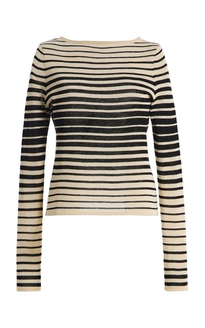 Zulu & Zephyr Zulu & Zephyr Ombre Striped Knit Top