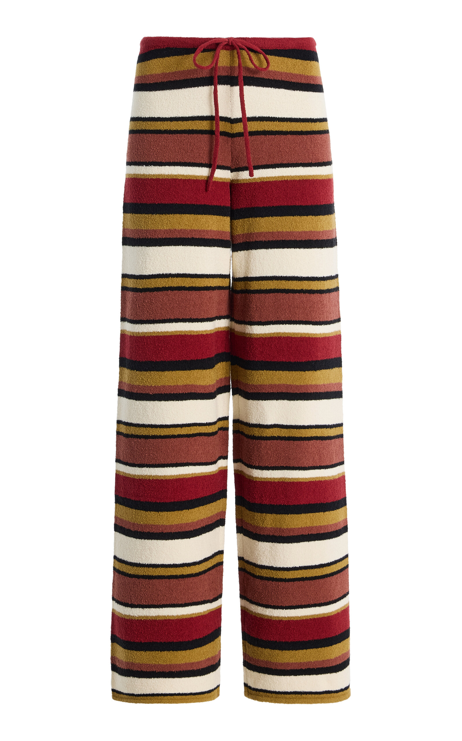 Zulu & Zephyr Zulu & Zephyr Striped CottonLinen Knit Pants