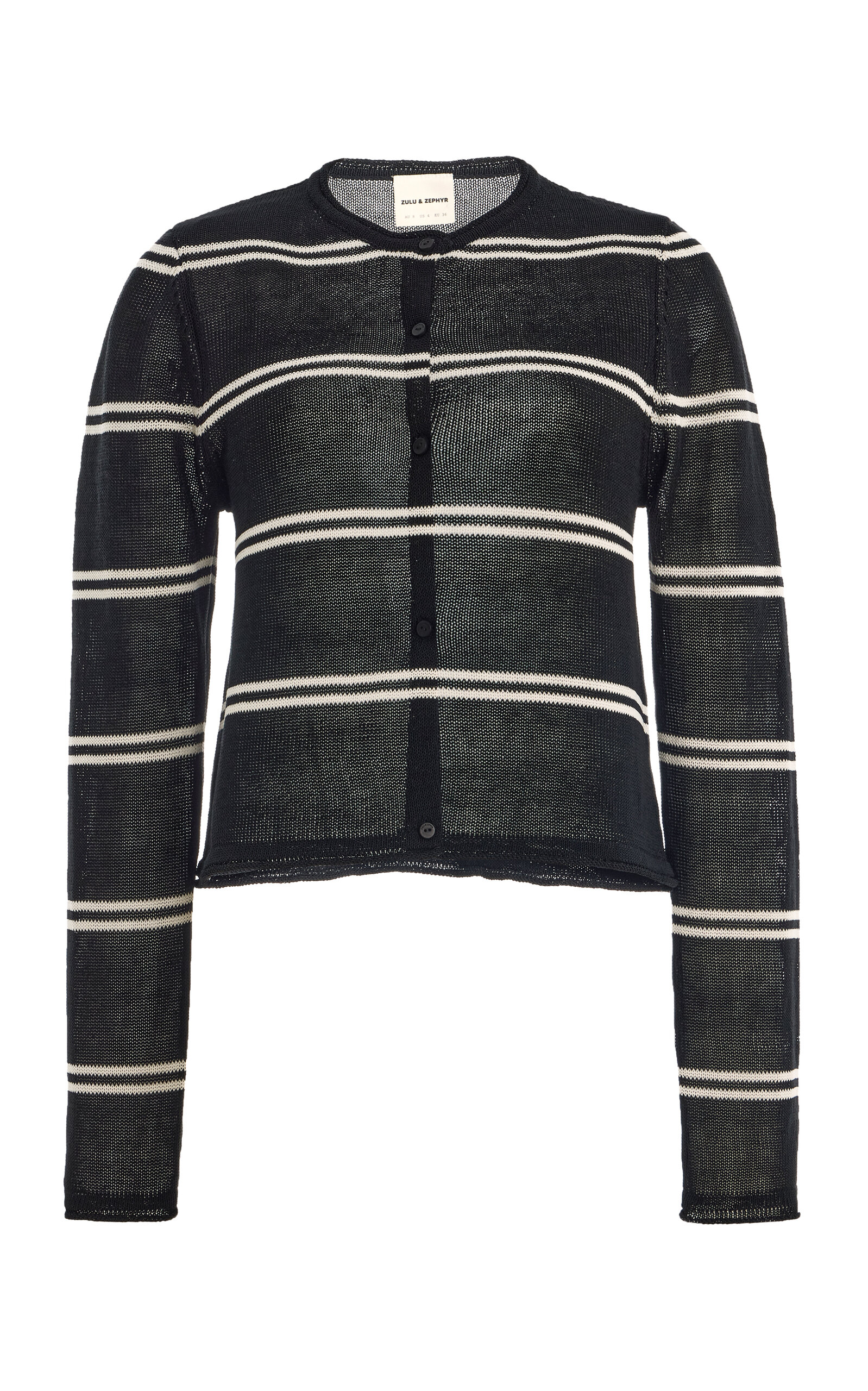 Zulu & Zephyr Zulu & Zephyr Striped Knit Cardigan