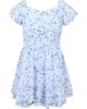 Zunie Zunie Emma Floral Print Smock Romper - 1