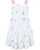Zunie Zunie Floral Embroidered Smock Sundress - 1
