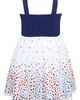 Zunie Zunie Heart Flag Knit Bodice Mesh Skirt Dress - 3