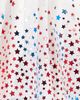 Zunie Zunie Heart Flag Knit Bodice Mesh Skirt Dress - 5
