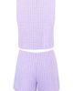Zunie Zunie Kids' Bouclé Vest & Shorts Set - 3