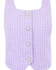 Zunie Zunie Kids' Bouclé Vest & Shorts Set - 4