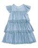 Zunie Zunie Kids' Confetti Metalllic Tiered Party Dress - 2
