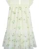 Zunie Zunie Kids' Embroidered Flutter Sleeve Mesh Party Dress - 3