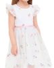 Zunie Zunie Kids' Embroidered Mesh Party Dress - 2