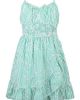 Zunie Zunie Kids' Eyelet Gingham Faux Wrap Dress - 1