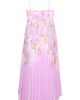 Zunie Zunie Kids' Floral Pleated Chiffon Dress - 3