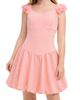 Zunie Zunie Kids' Flutter Sleeve Bubble Hem Party Dress - 2