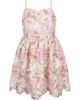 Zunie Zunie Kids' Printed Lace Scallop Hem Party Dress - 1