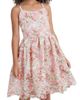 Zunie Zunie Kids' Printed Lace Scallop Hem Party Dress - 2