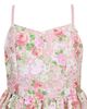 Zunie Zunie Kids' Printed Lace Scallop Hem Party Dress - 4