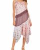 Zunie Zunie Kids' Ruffle Floral Handkerchief Hem Dress - 2