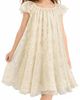 Zunie Zunie Kids' Sequin Embroidered Flutter Sleeve Dress - 2
