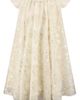 Zunie Zunie Kids' Sequin Embroidered Flutter Sleeve Dress - 3