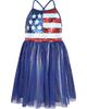 Zunie Zunie Kids' Sequin Flag Party Dress - 1