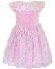 Zunie Zunie Kids' Sequin Flutter Sleeve Party Dress - 3