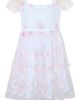 Zunie Zunie Kids' Smocked Bodice Dimensional Appliqué Party Dress - 1