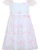 Zunie Zunie Kids' Smocked Bodice Dimensional Appliqué Party Dress - 3