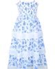 Zunie Zunie Kids' Smocked Bodice Maxi Dress - 1