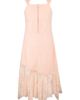 Zunie Zunie Kids' Stretch Lace Asymmetric Flounce Party Dress - 3