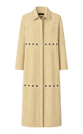 ZUT ZUT Antar Suede Studded Coat