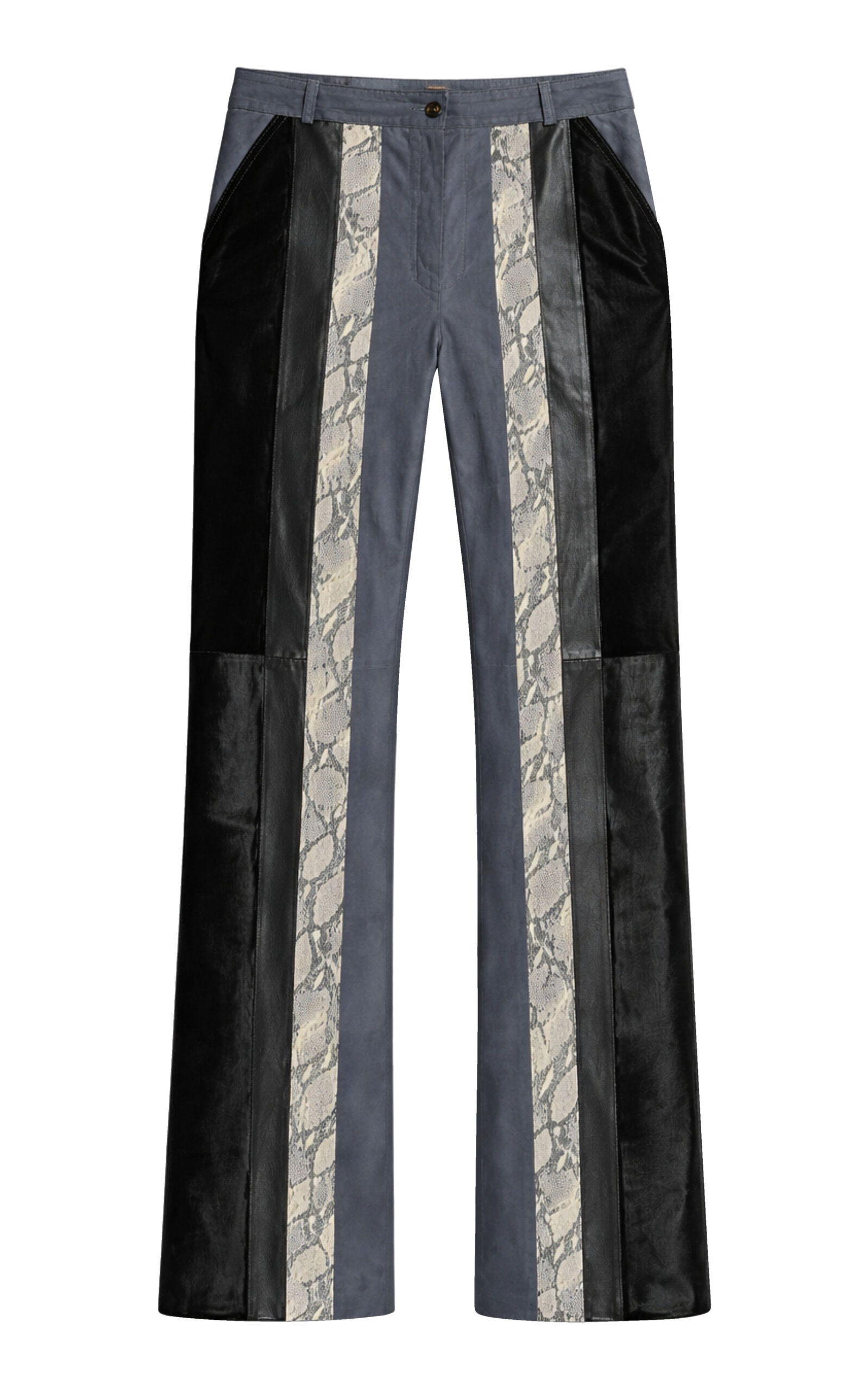 ZUT ZUT Nigata MixedLeather WideLeg Pants
