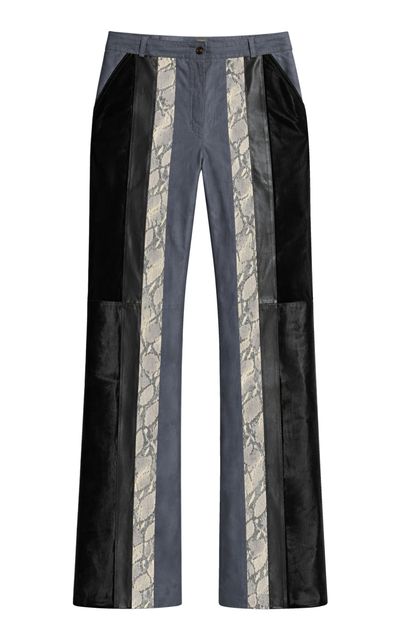 ZUT ZUT Nigata MixedLeather WideLeg Pants