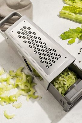 Zwilling ZWILLING Z-Cut Box/Tower Grater in Stainless Steel at Urban Outfitters