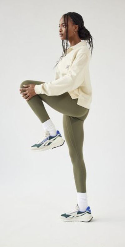 All Access All Access Center Stage Legging in Olive Green, Women's at Urban Outfitters