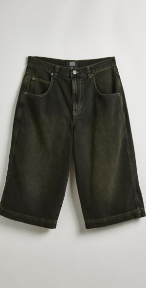 Bdg Denim Denim Longline Shorts BDG Longline Denim Skate Short In