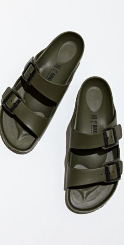 Birkenstock - Arizona EVA Sandal in Olive, Men display picture 1