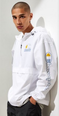 champion uo exclusive colorblock anorak jacket