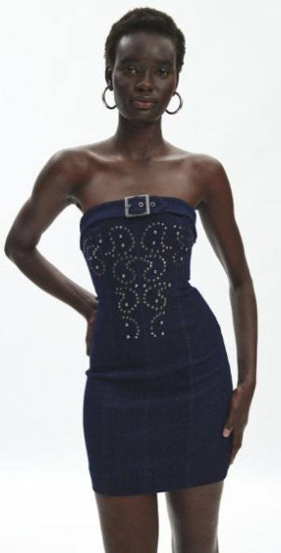 slim fit dress slacks Serenity CEA Black Silk-satin Backless Halter-Neck Mini Dress main image 0
