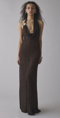 women formal dress Office – Tunii Woman Cast - Say Yes Color:Bronze* config_dresser