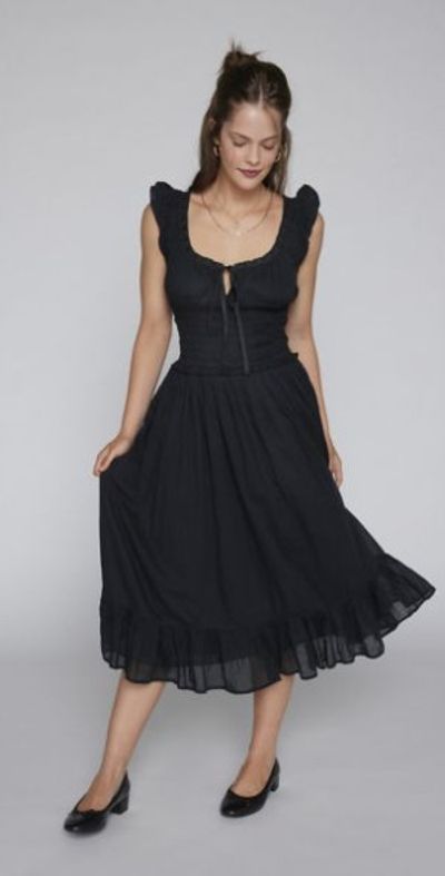 Kimchi Blue - Olivia Maxi Dress in Black, Women's at Urban Outfitters