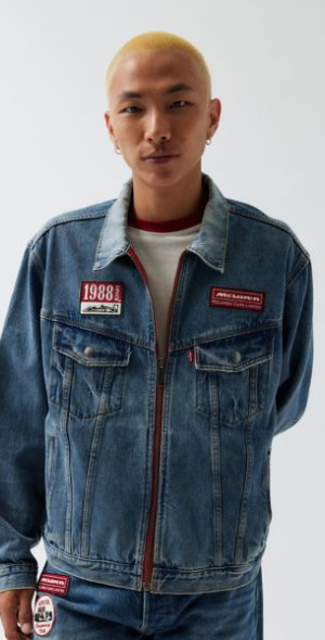 LEVI’S×McLAREN RACING デニムジャケット Levi's - X McLaren Racing Heritage Denim Trucker Jacket in Vintage