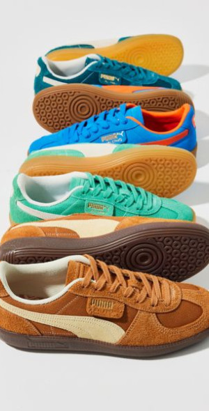 【Puma】 Palermo Vintage Caramel Latte Creamy Vanilla Puma Palermo Vintage 'Caramel Latte-Creamy Vanilla-Gum