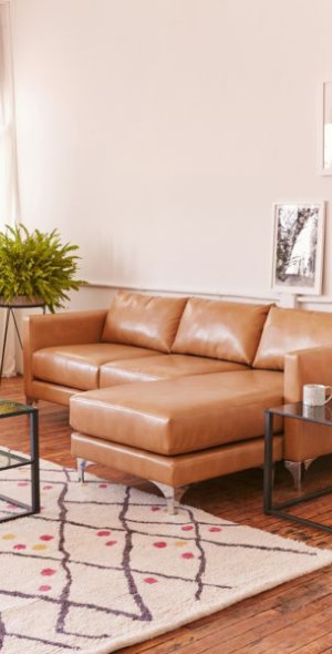 Chamberlin Recycled Leather Sofa