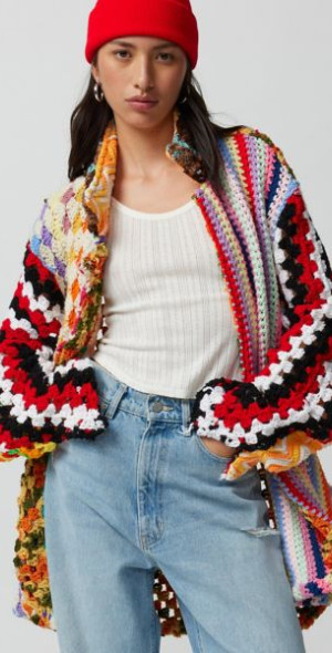 Urban outfitters blanket jacket sale