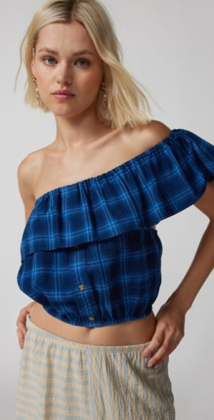 urban outfitters ruffle top